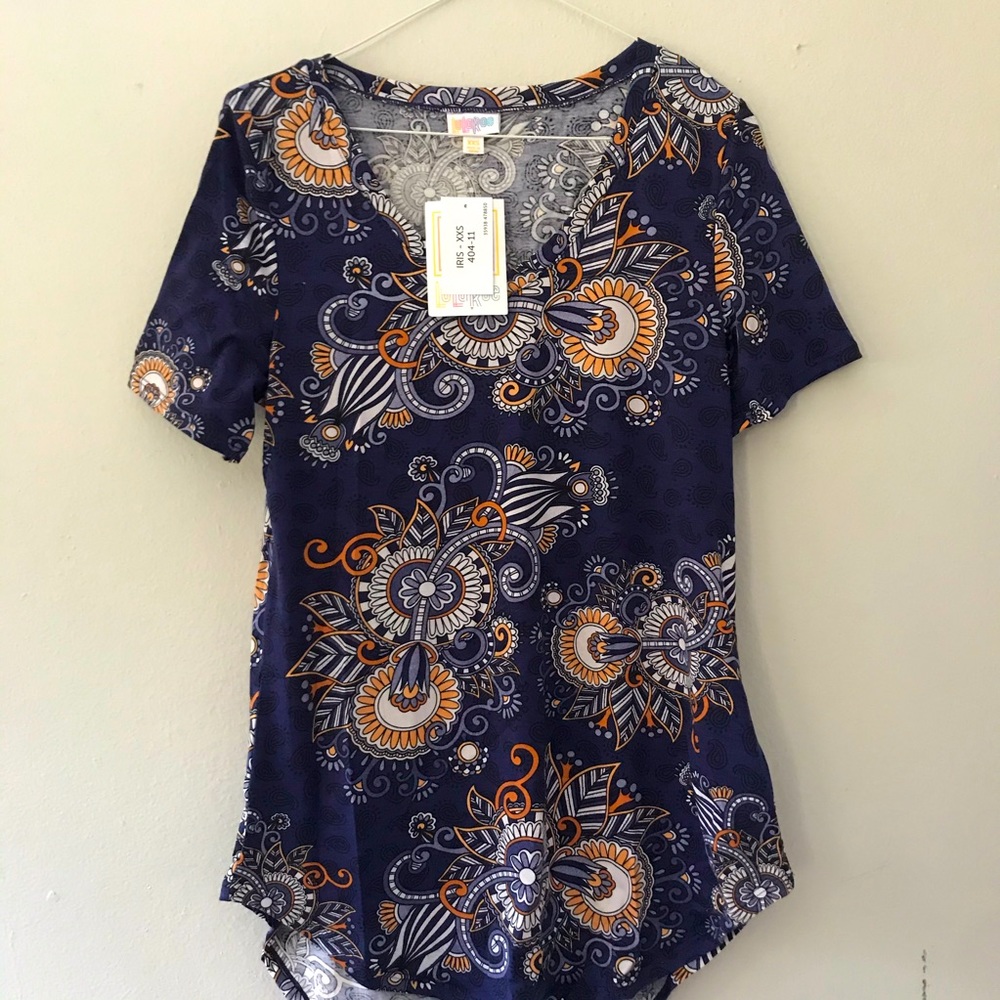 LuLaRoe Iris Top Size XXS